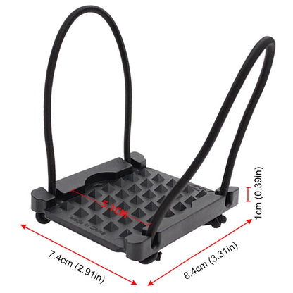 Scuba Diving Weight Fixing Plate Wear Resistant BCD Webbing Mounting Plate Diving Weight Bottom Plate Dive Accessories American Fitness CLub