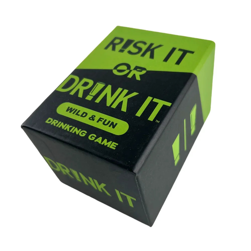 Risk It Or Drink It Card Game Drinking Game Pregame Dares American Fitness CLub