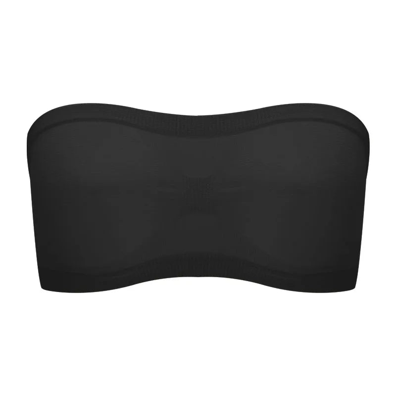 Breathable Mesh Tube Bra Strapless Crop Tops Women Sexy Bralette Shouderless Bandeau Female No Padded Underwear Seamless Tank American Fitness CLub