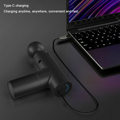 Mini Massage Gun with Multiple Adjustable Levels Portable Small Gun Electric Shock Muscle Massage Exercise and Fitness American Fitness CLub