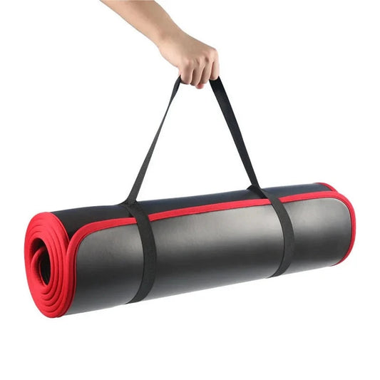 10mm Extra Thick Yoga Mats for Beginners anti-slip Exercise Mats for GYM Fitness Pilates Meditation Pads Home gym Workout Mats American Fitness CLub