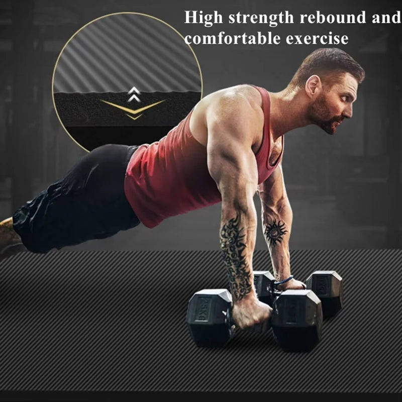 20MM 183×60cmThick Yoga Mats Anti-slip Sport Fitness Mat Blanket for Exercise Yoga and Pilates Gymnastics Mat Fitness Equipment American Fitness CLub