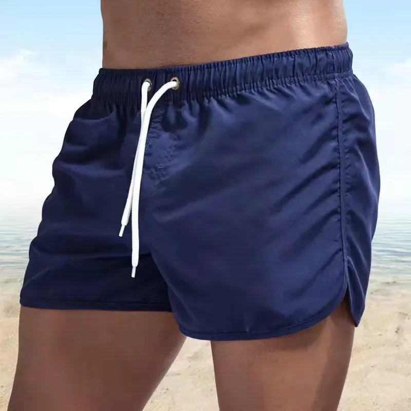 Running Shorts Men Gym Sports Shorts 2 In 1 Quick Dry Workout Training Gym Fitness Jogging Short Pants Summer Men Shorts American Fitness CLub