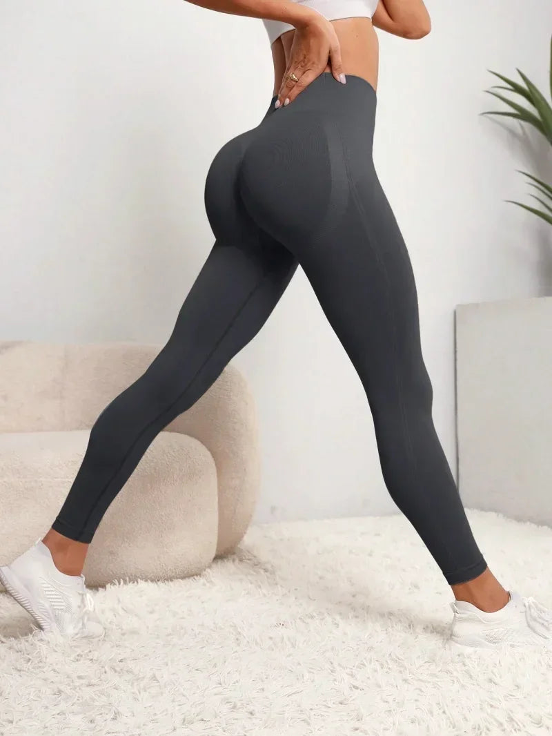 Women Seamless Hip Lifting Women Seamless Sports Leggings High Waist Fitness Leggings Push Up Yoga Leggings Gym Clothing Sports American Fitness CLub
