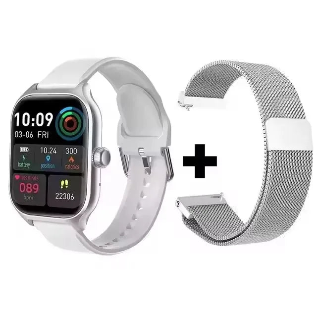Smart Watch For Android IOS Watches 1.83inch HD Display Bluetooth Call Message Alert Music Sports Mode Smartwatch Men Women Gift American Fitness CLub