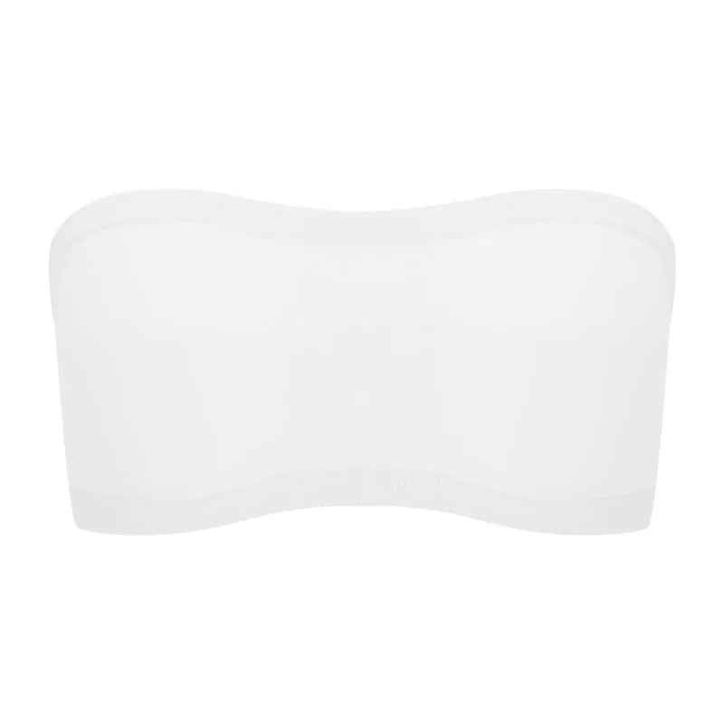 Breathable Mesh Tube Bra Strapless Crop Tops Women Sexy Bralette Shouderless Bandeau Female No Padded Underwear Seamless Tank American Fitness CLub