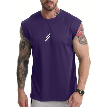 NEW Summer Fitness Sports Tank Top Men Breathable Loose Mesh Training Sleeveless T-shirt Quick Drying vest male Fitness Clothing American Fitness CLub