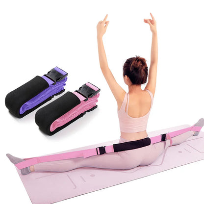 Dance Stretching Band, Yoga Belt, Pilates Equipment, Gymnastics training band, Stretch Belt Suitable for Adults and Children American Fitness CLub