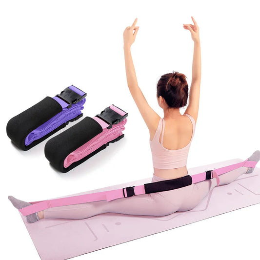 Dance Stretching Band, Yoga Belt, Pilates Equipment, Gymnastics training band, Stretch Belt Suitable for Adults and Children American Fitness CLub