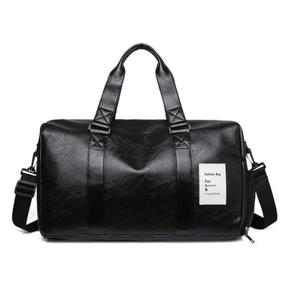 Gym Bag Leather Sports Bags Dry Wet Bags For Men Women Training for Shoes Fitness Yoga Travel Storage Luggage Shoulder Sport Bag American Fitness CLub