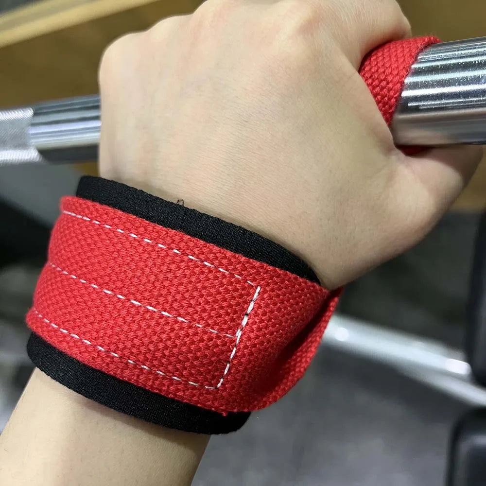 Gym Lifting Straps Barbell Deadlift Booster Belt Fitness Anti-slip Hand Wraps Wrist Straps Fitness Training Auxiliary Belt American Fitness CLub