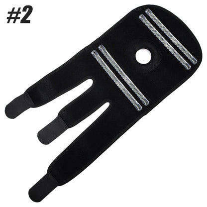 1Pcs Knee Brace with Side Stabilizers & Patella Gel Pads for Maximum Knee Pain Support and Fast Recovery for Men and Women American Fitness CLub