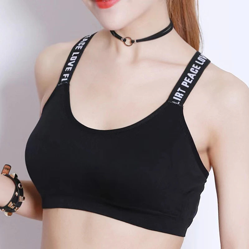Women Sexy Sports Bra Tops For Gym Top Fitness Yoga Female Pad Sportswear Vest Tank Tops Sport Push Up Sports Bras Underwear American Fitness CLub